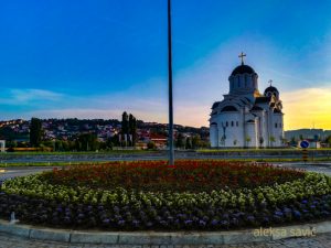 Panorama grada Valjeva
