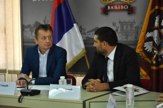 Ministar Glisic u Valjevu 1