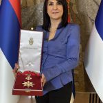 Violeta sa ordenom Sretenje